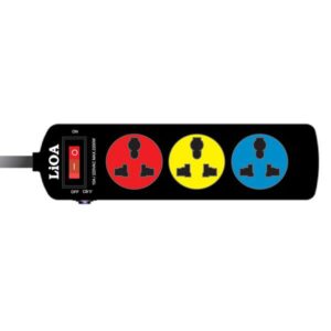 Ổ Cắm Lioa 3D33N - dây 3m